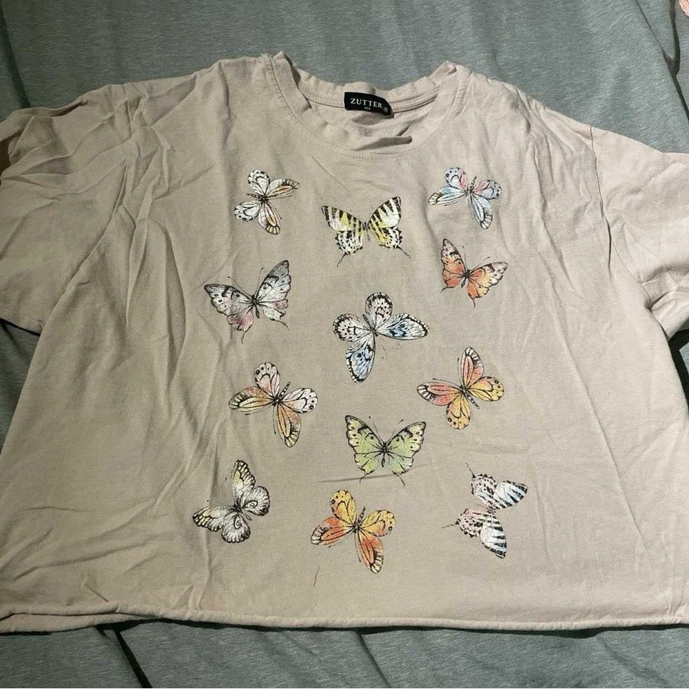 Juniors cropped tee